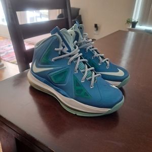 Nike Lebron 10 Blue Diamond